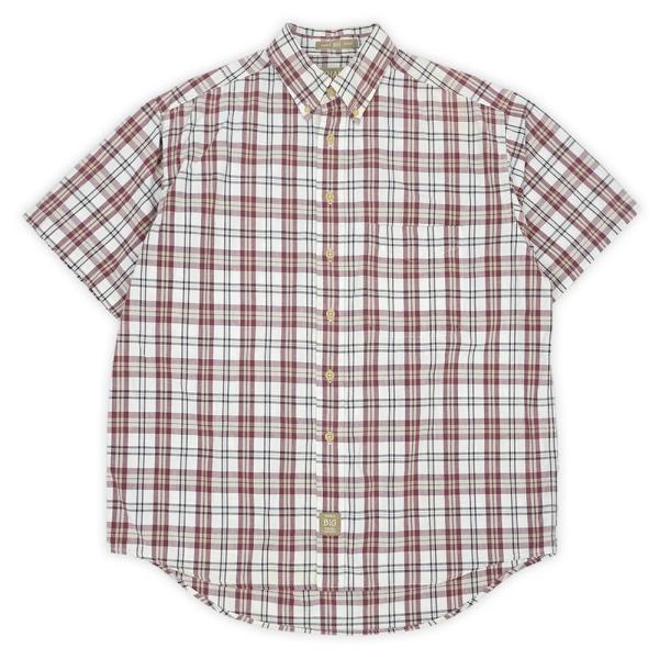 アロー KHAKI'S by ARROW 90s ボタンダウンシャツ BIG OXFORD 半袖 B...