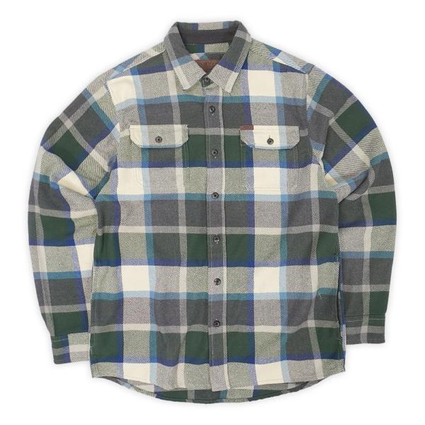 オービス ORVIS 00s ヘビーネルシャツ ポケット付き アウトドア アメカジ 定番 ヴィンテー...