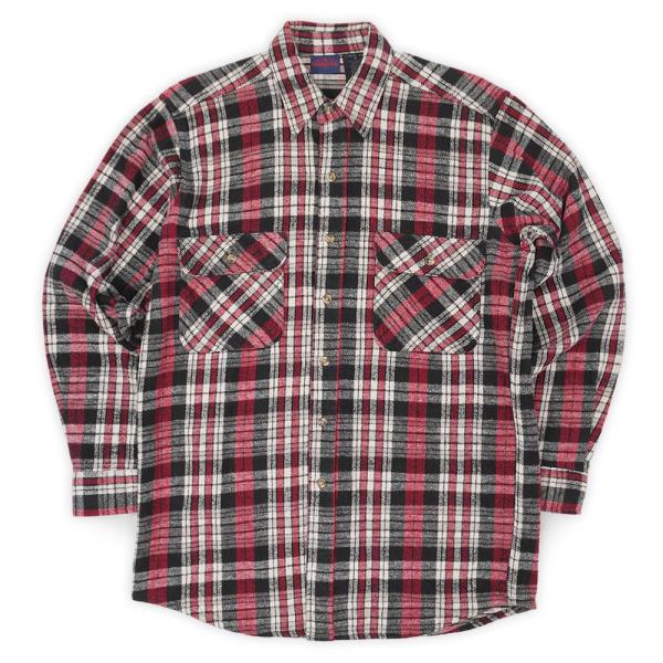 未使用 デッドストック 90s ダコタ DAKOTA ヘビーネルシャツ FIVE BROTHER フ...