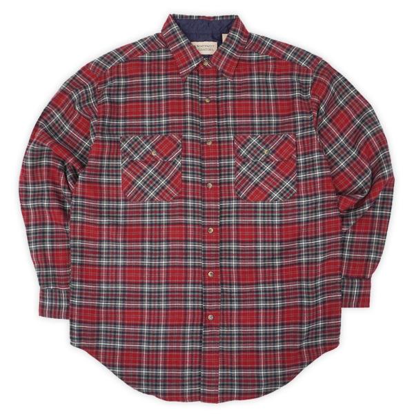 未使用 デッドストック NORTHWEST TERRITORY 90s アクリルフランネルシャツ レ...