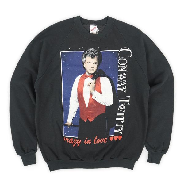 コンウェイ・トゥイッティ CONWAY TWITTY 90s 90年代 スウェット USA製 アメリ...