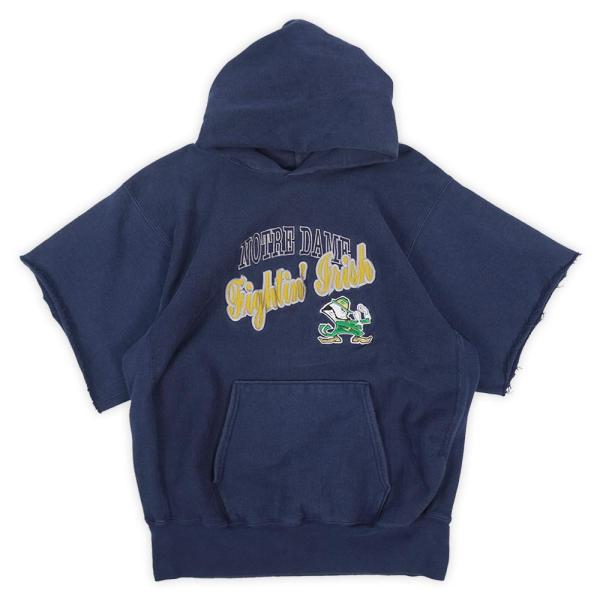 チャンピオン Champion 90s リバースウィーブ パーカー USA製 珍品 カスタム カット...
