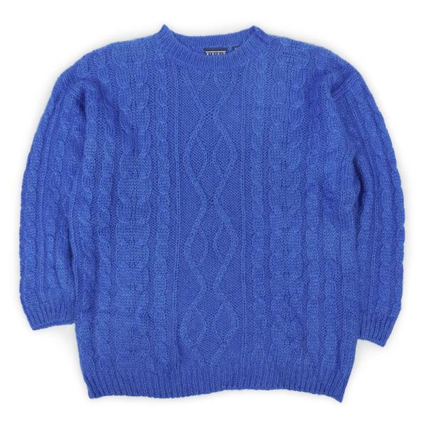 BEST AMERICAN CLOTHING CO. 90's 90年代 ケーブル編み モヘアニット...