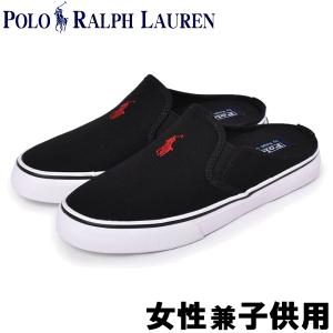 ポロ ラルフローレン レディース キッズ＆ジュニア スニーカー 海外キッズモデル CAREE MULE POLO RALPH LAUREN 01-10713100｜hi-style