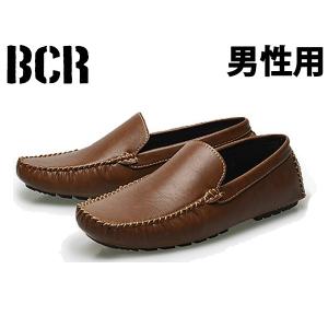 BCR BC689 ドライビングスリッポン BC-689 メンズ シューズ 靴 スリッポン カジュアル ブラウン 01-12306896｜hi-style
