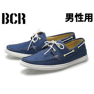 BCR BC723 デッキシューズ風パンチングシューズ BC-723 メンズ 靴 ボート カジュアル シューズ ネイビー 01-12307234｜hi-style