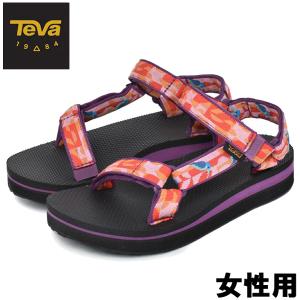 テバ レディース 厚底 スポーツサンダル ミッドフォーム ユニバーサル TEVA 01-15076017｜hi-style