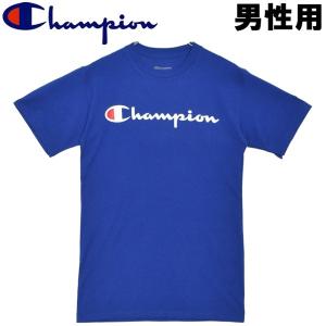 チャンピオン メンズ 半袖Tシャツ 米国基準サイズ チャンピオンロゴ Tシャツ CHAMPION 01-20740528｜hi-style