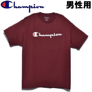 チャンピオン メンズ 半袖Tシャツ 米国基準サイズ チャンピオンロゴ Tシャツ CHAMPION 01-20740532｜hi-style