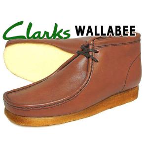 CLARKS クラークス 靴 ブーツ ワラビー メンズ 茶 10131157｜hi-style