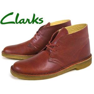 CLARKS クラークス 靴 ブーツ デザート ブーツ メンズ 茶 10131635｜hi-style