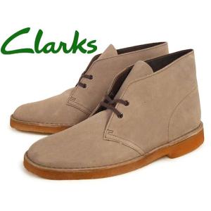 CLARKS クラークス 靴 ブーツ デザートブーツ メンズ 薄茶 10131638｜hi-style