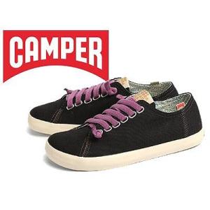 カンペール スニーカー ペウ ランブラ バルカナイズ 女性用 黒ブラック CAMPER PEU RAMBLA VULCANIZA 21490-010 10991037｜hi-style