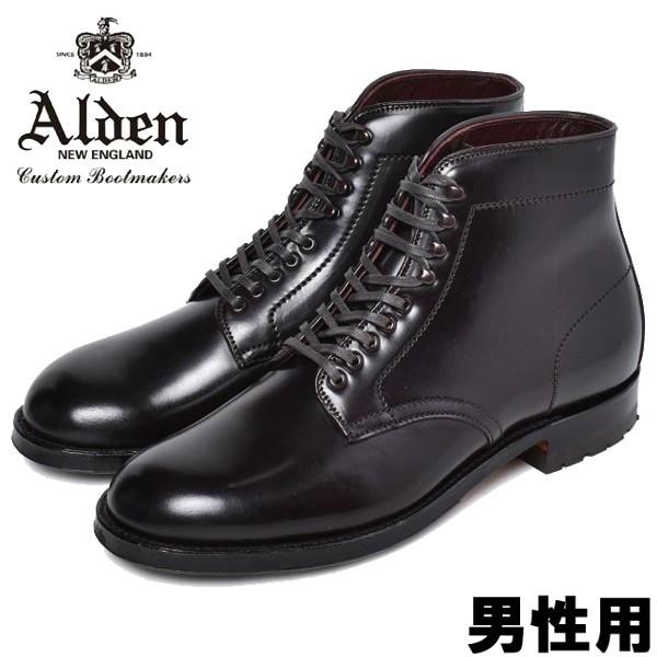 オールデン メンズ ドレスブーツ コードバンブーツ ALDEN 16950206