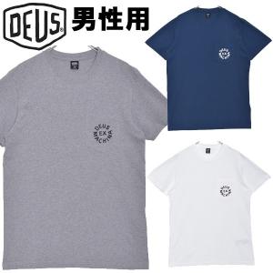 デウス エクス マキナ メンズ 半袖 Tシャツ デウス ロゴ Tシャツ DEUS EX MACHINA 2585-0032｜hi-style