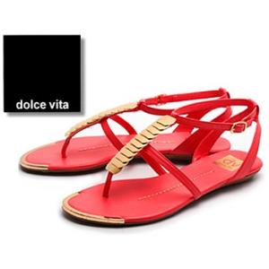 訳あり品 ドルチェビータ アペックス サンダル 女性用 コーラルステラ 23.0cm US6.0 DOLCE VITA APEX do017｜hi-style