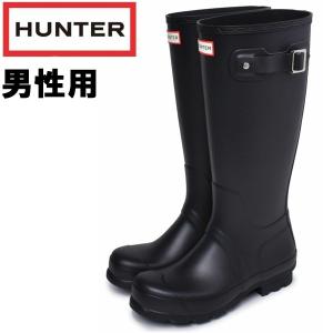 訳あり品 ハンター オリジナル トール 28.0cm UK9 ブラック MFT9000RMA 男性用 HUNTER ORIGINAL TALL (h1698)