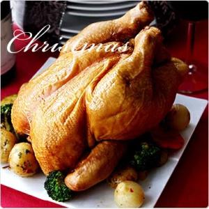 ガーベルデリカテッセンさんが作り上げるコラーゲンタップリのクリスマスチキン！