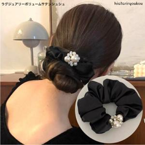 CHANEL（シャネル） シュシュ ココマーク レザー - ゴールド金具