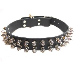 本革製スタッズ付　犬用首輪　渋い首輪　47本セット 本革製スタッズ付 犬用首輪 渋い首輪 47本セット