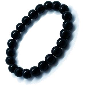 hibikurasu ブラックオニキス パワーストーン ブレスレット 数珠 ブレス 天然石 黒瑪瑙 ブラック オニキス (8mm) メンズ レディース ユニセックス