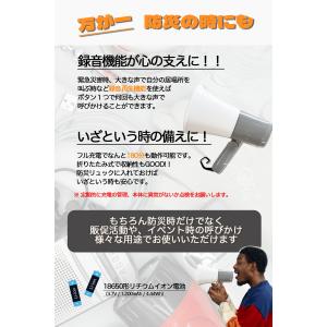 hibikurasu 充電式 メガホン 拡声器...の詳細画像5