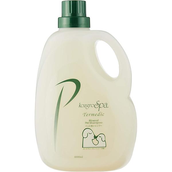 ペット用シャンプー 犬 4000ml コズグロスパ テルメディックミネラルペットシャンプー