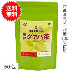 グァバ茶 沖縄 醗酵グァバ茶 60包 送料無料  健康茶 ティーパック ケルセチン 沖縄のお茶｜hibiscus