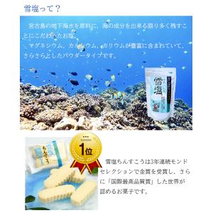 雪塩ちんすこう ミルク 6個×10袋 個包装 ...の詳細画像3