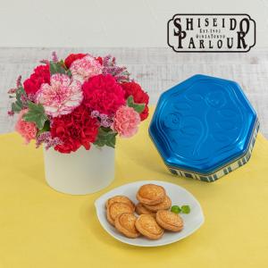 【日比谷花壇公式】母の日 源吉兆庵「花桜桃6個入」とアレンジメントのセット 60代 70代 80代