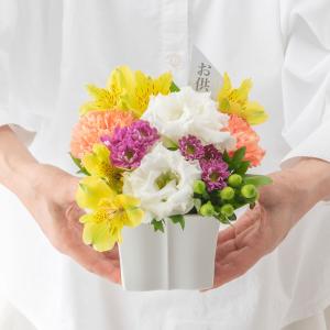 お供え 花 お供え用 アレンジメント「ミックス...の詳細画像3