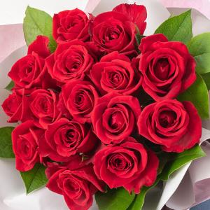 日比谷花壇公式 誕生日 花 花束「赤バラ15本...の詳細画像2