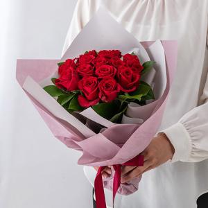 日比谷花壇公式 誕生日 花 花束「赤バラ15本...の詳細画像4