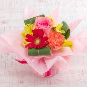 誕生日 花 そのまま飾れるブーケ「おまかせ カ...の詳細画像2