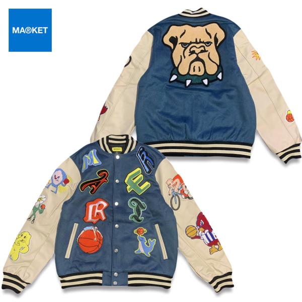 マーケット MARKET VARSITY OVERLOAD VARSITY JACKET ジャケット...