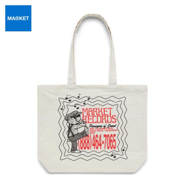 マーケット MARKET RECORDS TOTE BAG トートバッグ CREAM クリーム OT...