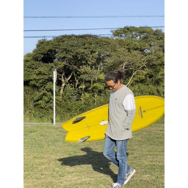 ALOHAGROUND ロングスリーブＴシャツ LIGHT CREWNECK ft.Tony
