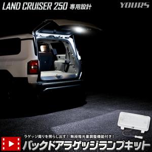 ランドクルーザー 250 専用 バックドアラゲッジランプ キット 増設 LAND CRUISER ランクル250 LED ホワイト トヨタ TOYOTA [2]