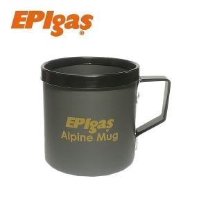 EPIgas イーピーアイ アルパインマグカップ Ｍ ブラック C-5133｜hid-shop