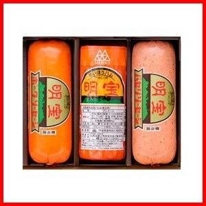 明宝ハム1本とポークソーセージ1本とパセリソーセージ1本の3本詰合せセット（）（デイリーランキング2日連続1位獲得店）