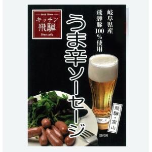 うま辛ソーセージ(レトルト) 60g 飛騨豚1...の詳細画像2