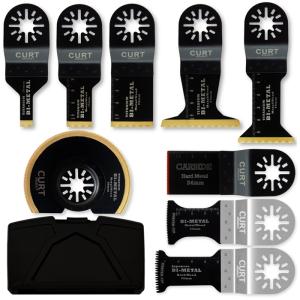 プロ仕様 マルチツール 替刃 9点 ハードケース付き マキタ 日立 BOSCH 互換 カットソー ブレード