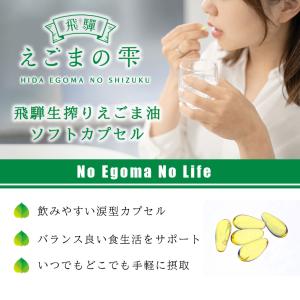 飛騨 えごまの雫 ソフトカプセル 90粒 1袋...の詳細画像1