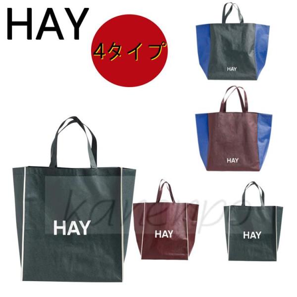 ヘイ トートバッグ HAY　エコバッグ メンズ レディース S  L 大容量 バッグ Tote Ba...