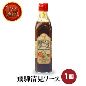 飛騨 清見ソース 1本 300g パスカル清見 TVでも絶賛 ウスターソース 中濃ソース 美味しい