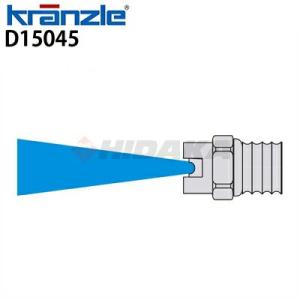 クランツレ 業務用高圧洗浄機用 高圧ノズルチップ ファンジェットノズル 噴射角15度 045ノズル ...
