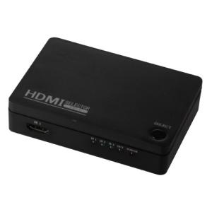 OHM 3ポート HDMIセレクター 黒 AV-R0309