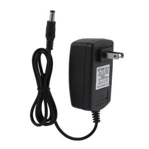 fuwe 短絡保護 15V 2A ブラック ユニバーサル AC/DC 電源アダプター、電源アダプター、ミニ