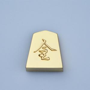 金の駒 桂馬 24金メッキ 将棋 インテリア ...の詳細画像1