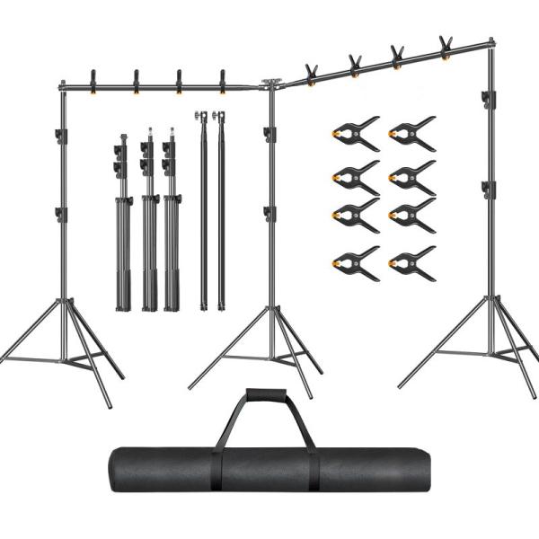 EMART 大型 背景スタンド 撮影スタンド 300x600cm 幅、高さ調節可能3x6m 背景布 ...